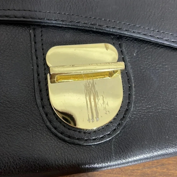 Beautiful! Nordstrom black leather wristlet - Picture 11 of 11